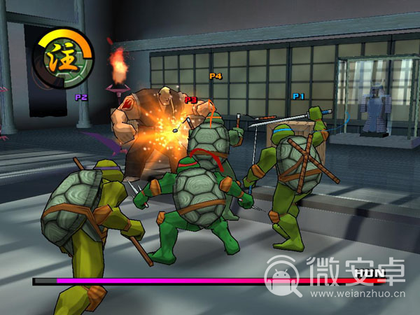 忍者神龟2并肩作战欧版
