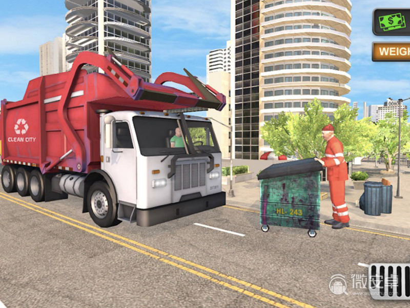 模拟垃圾回收车2024版