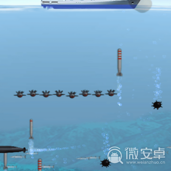 战舰大战潜水艇