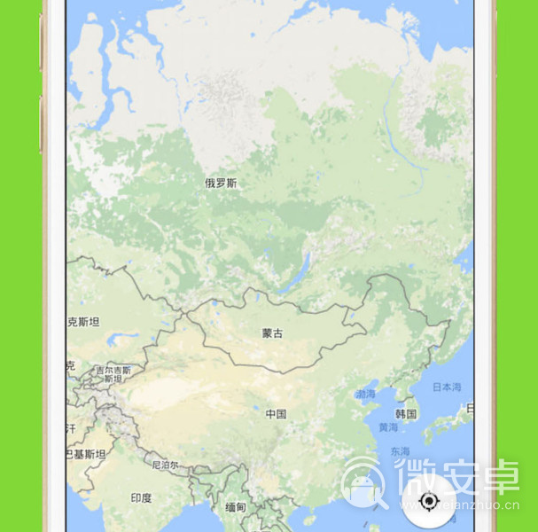 中文世界地图