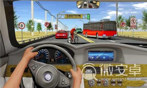 高速交通模拟驾驶
