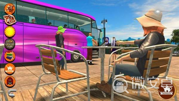 旅游客车3D驾驶