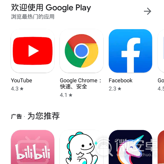 google网上应用商店中文版