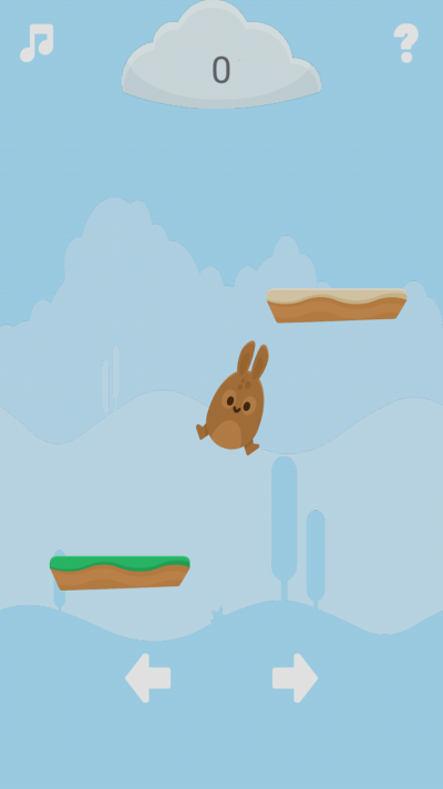 跳跃的大肚兔