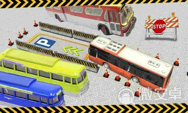 3D巴士停车