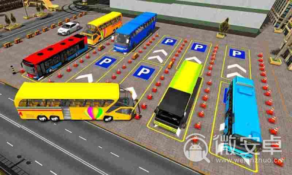 Bus Parking 3d