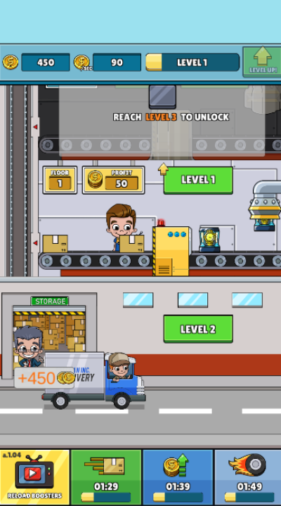 Idle Delivery Tycoon