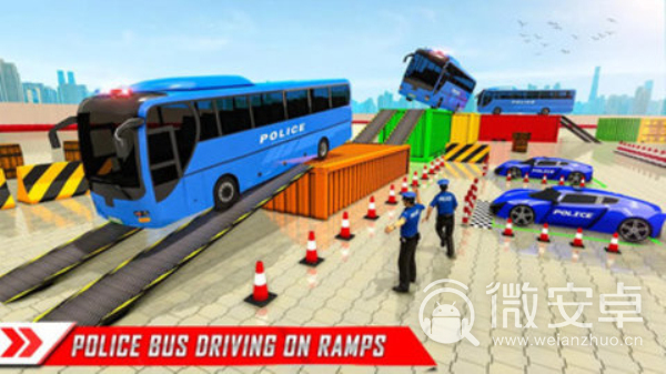 警用巴士停车模拟
