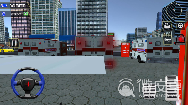 先锋救护车3d模拟