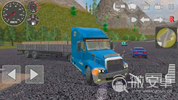 交通硬卡车模拟器