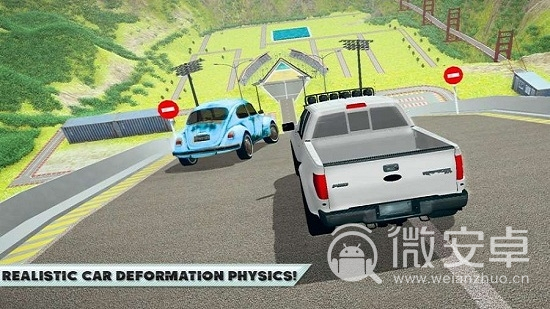 Car accident driving simulator