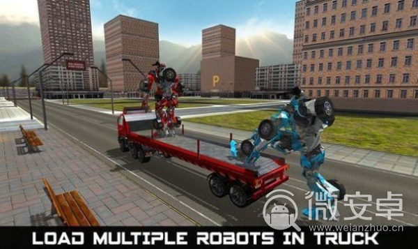 机器人运输卡车
