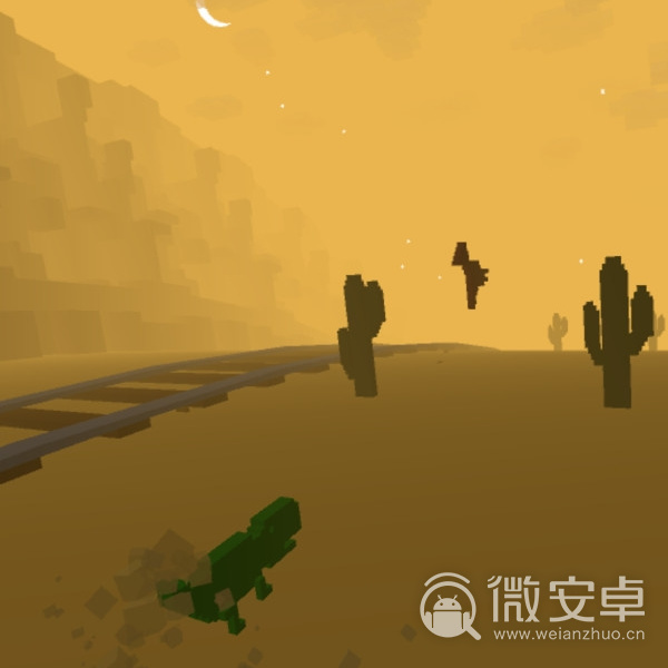 恐龙穿越沙漠