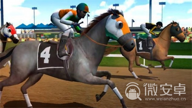 Jumping Horse Racing Simulator 3D
