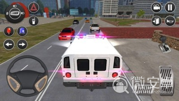 美国警察跑车游戏