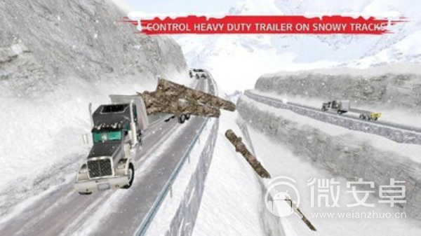 冬季雪卡车3D