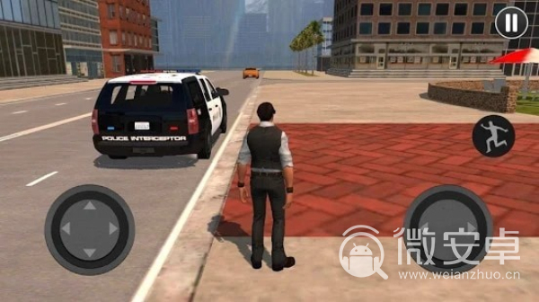 美国警察驾驶模拟器
